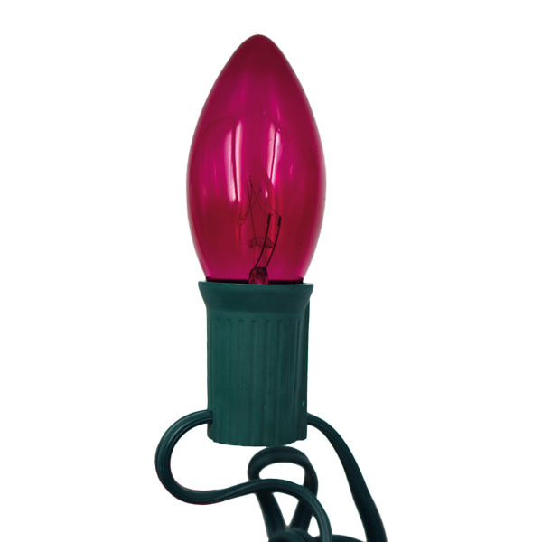 Luz en serie 25 bombillas multicolor