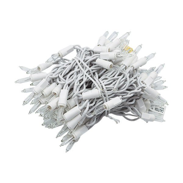 Luz en serie 100 bombillas clara 7 pies