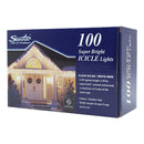 Luz en serie 100 bombillas clara 7 pies