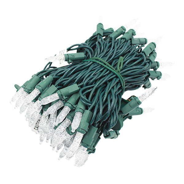 Luz en serie blanca 100 bombillas LED