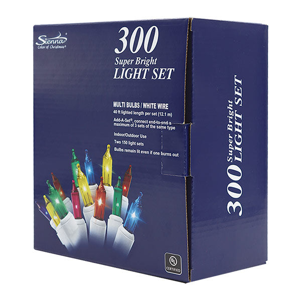 Luz en serie 300 bombillas multicolor 2C484211