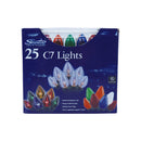 Luz en serie 25 bombillas multicolor