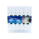 Luz en serie 20 globo