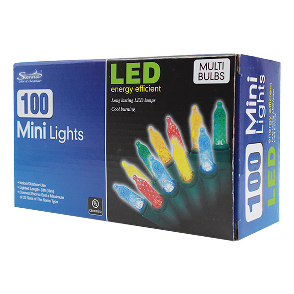 Luz serie multicolor 100  led
