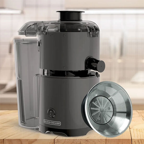Extractor jugos negro JE2500B-LA Black & Decker