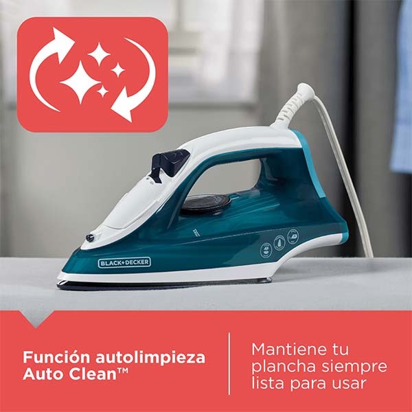 Plancha ropa Black Decker
