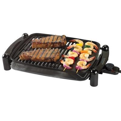 Parrilla & Plancha Antiadherente/ IG201-CL/ Black