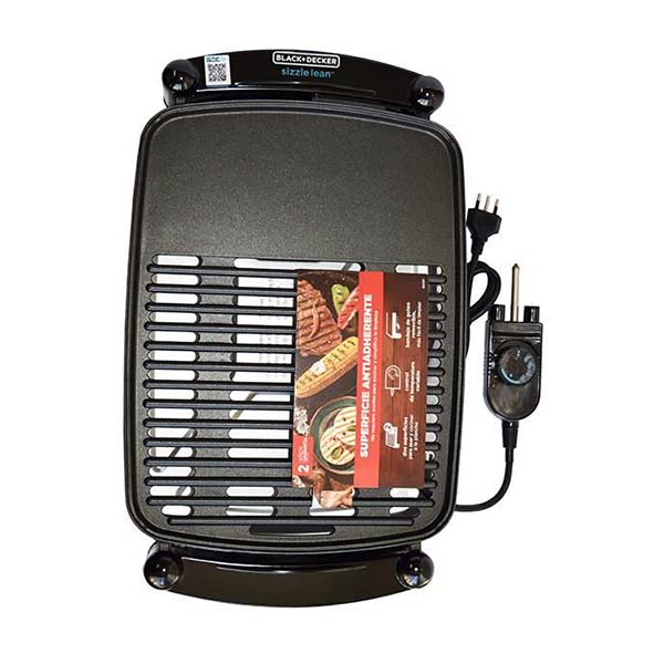 Parrilla y Plancha Eléctrica Black Decker