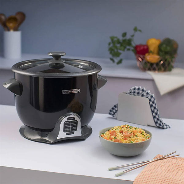 Olla arrocera multifuncional Black Decker