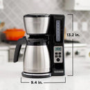 Coffee maker 12tz acero Black Decker