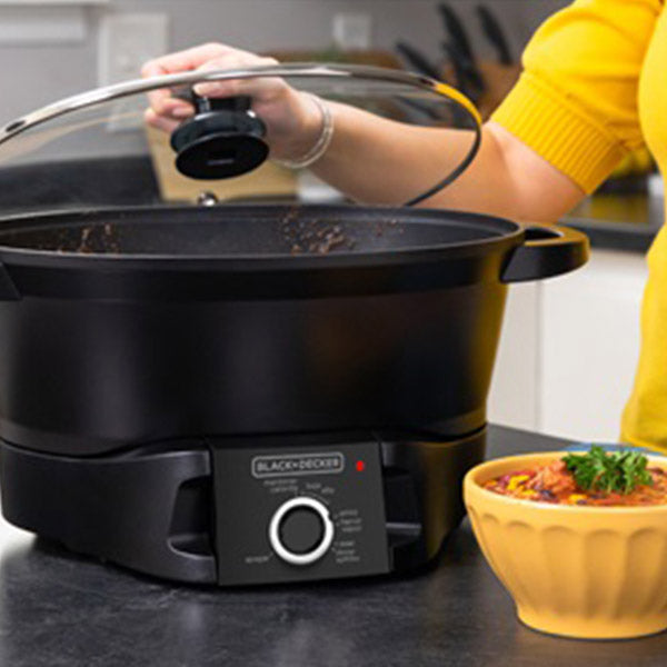 Olla cocimiento lento 7qt Black & Decker