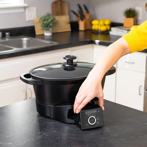 Olla cocimiento lento 7qt Black & Decker