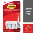 Gancho Command punta metalica