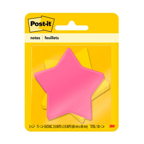 Nota adhesiva estrella Scotch