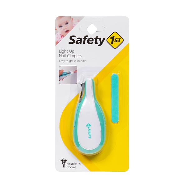 Cortauñas con luz para bebé Safety