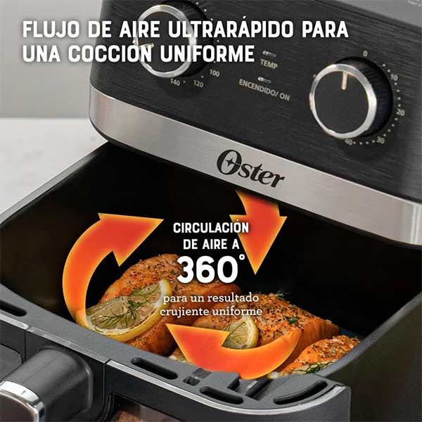 Freidora aire 6L Oster