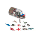 Set figuras animales marinos 60 piezas