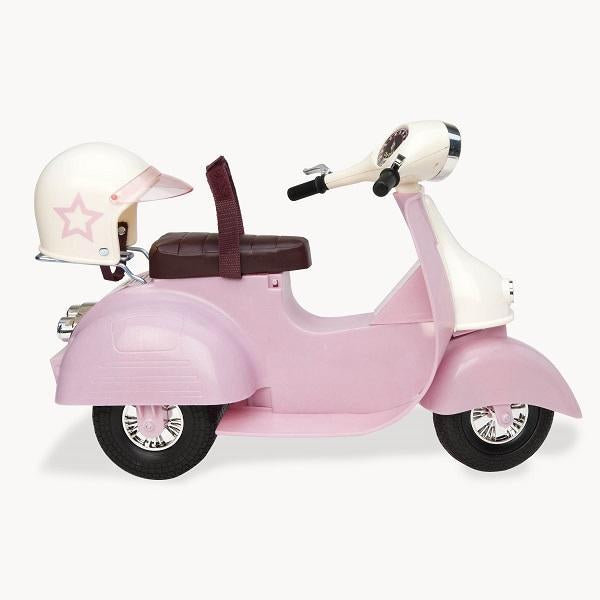 Scooter rosado de muñeca OG