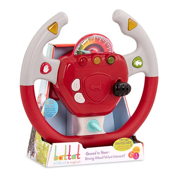 Volante interactivo Battat