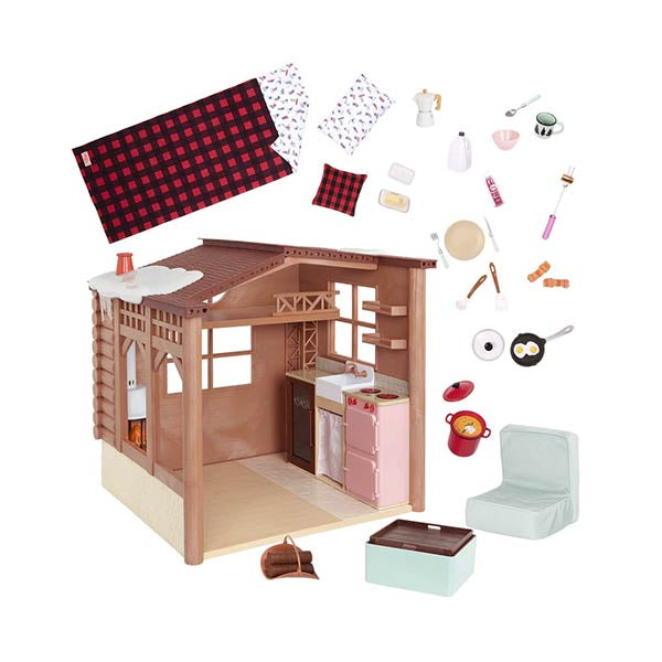 Set cabaña de invierno electrónica Our Generation