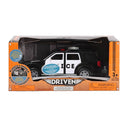 Vehículo de policía con luz y sonido