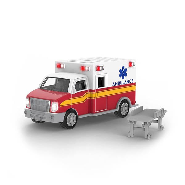 Ambulancia con luz y sonido