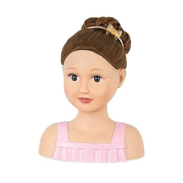 Set cabeza de muñeca para peinar Talia Our Generation