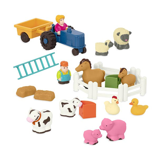 Juego de granja con figuras