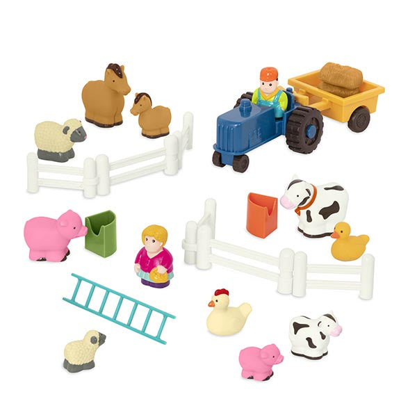 Juego de granja con figuras