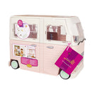 Camper de muñecas con 58 piezas