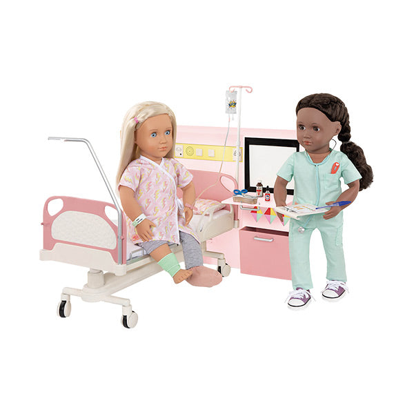 Accesorio para muñecas OG Habitación de hospital