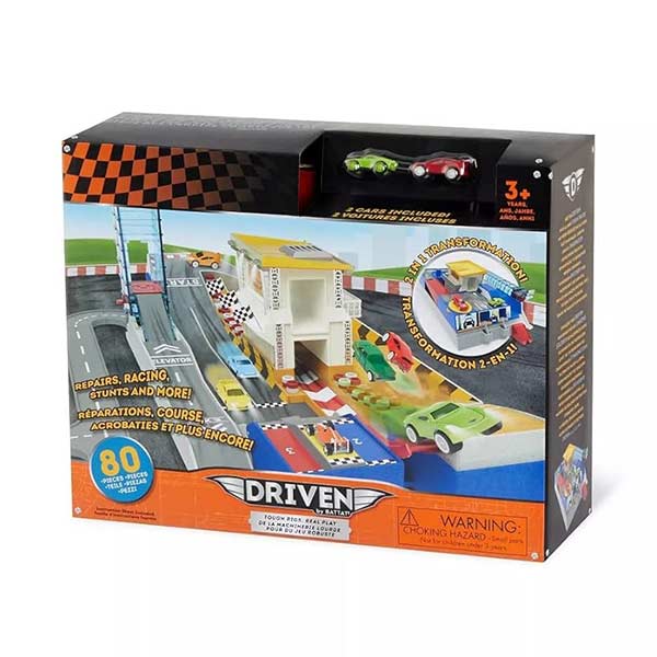 Pista plegable 2en1 con 80 piezas