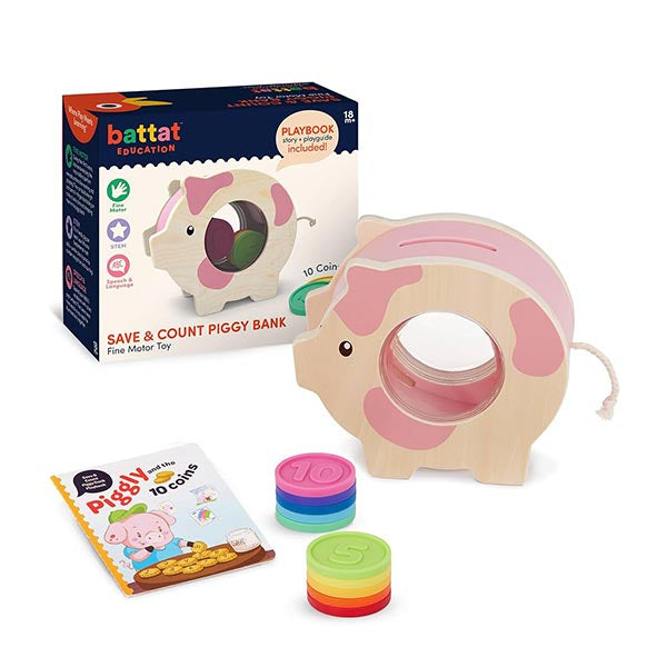 Alcancía contadora educativa Battat