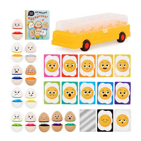 Juego huevo combinar y aprender Battat