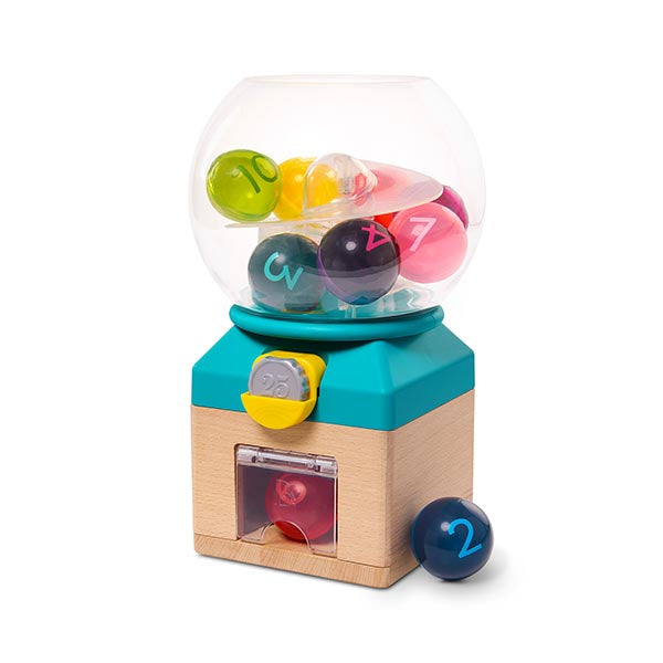 Máquina de chicles B. Toys