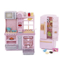 Cocina gourmet rosa claro para muñecas Our Generation