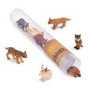 Set de animales del bosque 8 piezas Terra