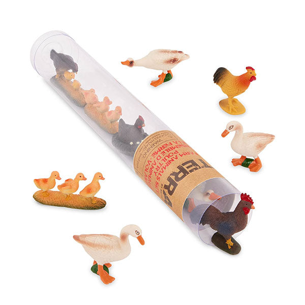 Set de animales de la granja 10 piezas Terra