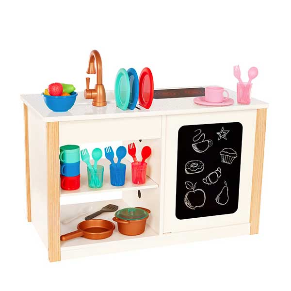 Cocina de madera 2en1 Battat