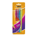 Bolígrafo cristal fashion colores 4 unidades Bic