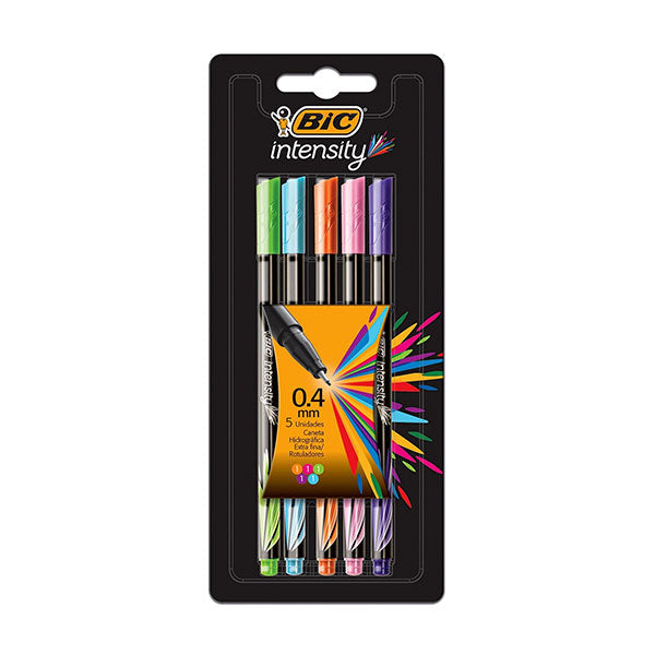 Marcador fineliner 0.4 surtidos 5 unidades