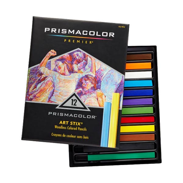 Tiza pastel Prismacolor caja 12 unidades aceite