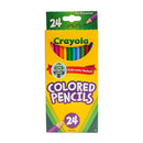 Lápices de color largos 24 unidades