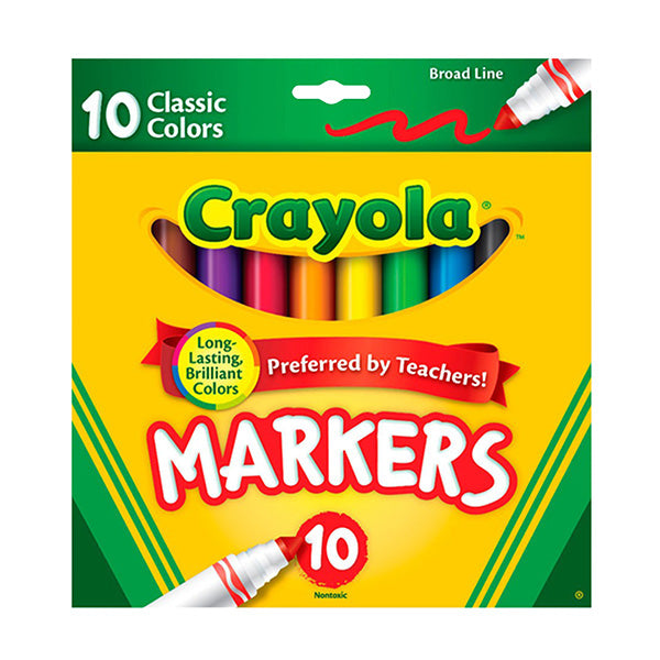 Marcador 10 unidades Crayola