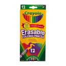 Lápices de color borrables 12 unidades