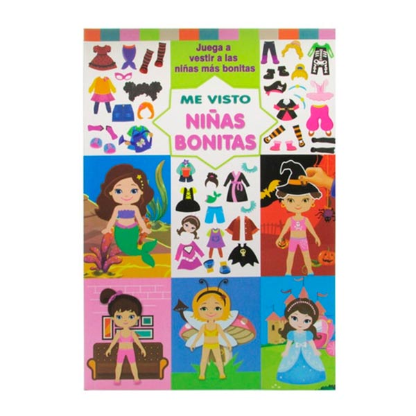 Libro actividades disfraces 1249 Kadi