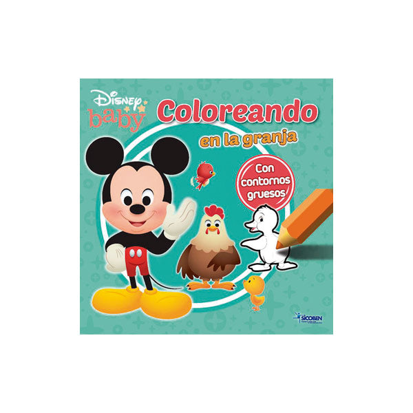 Libro colorear baby Disney