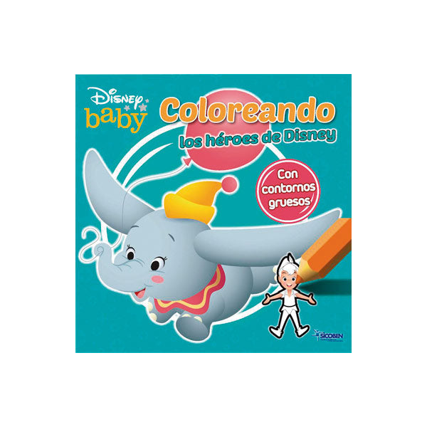 Libro colorear baby Disney