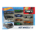 Hot Wheels Die-cast Vehículos Paquete de 10 Autos