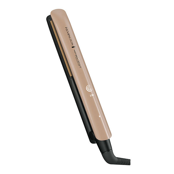 Plancha para cabello terapia keratina Argan S8599